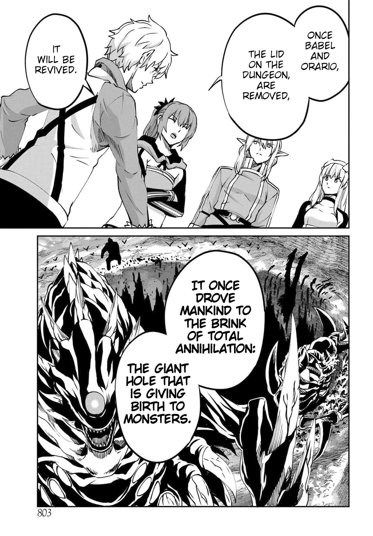 Dungeon ni Deai o Motomeru no wa Machigatte Iru Darou ka Gaiden - Sword Oratoria chapter 114 page 26