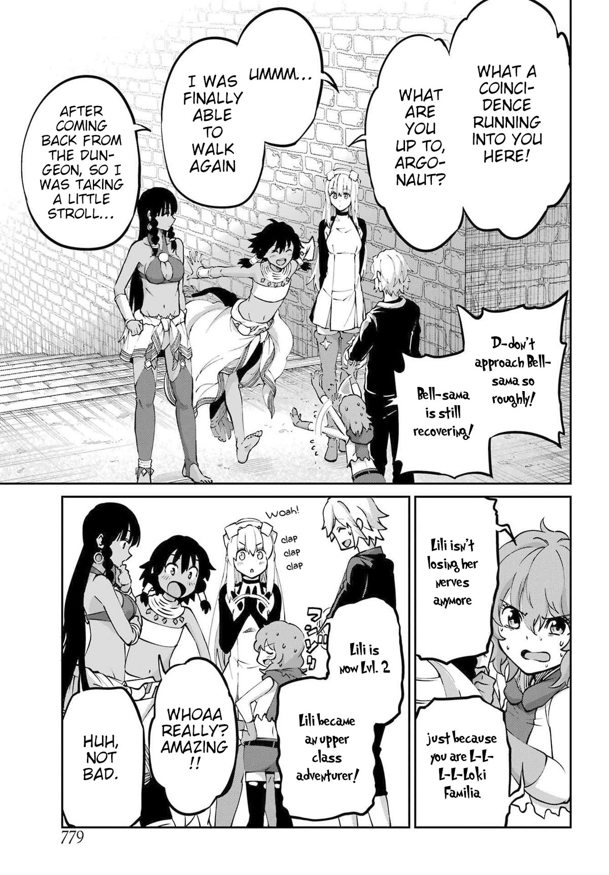 Dungeon ni Deai o Motomeru no wa Machigatte Iru Darou ka Gaiden - Sword Oratoria chapter 114 page 3