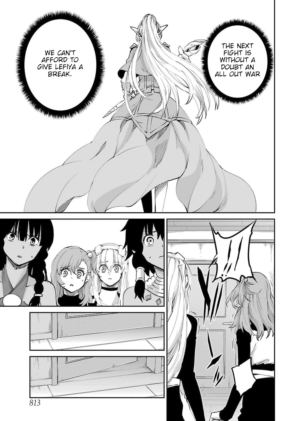 Dungeon ni Deai o Motomeru no wa Machigatte Iru Darou ka Gaiden - Sword Oratoria chapter 114 page 36