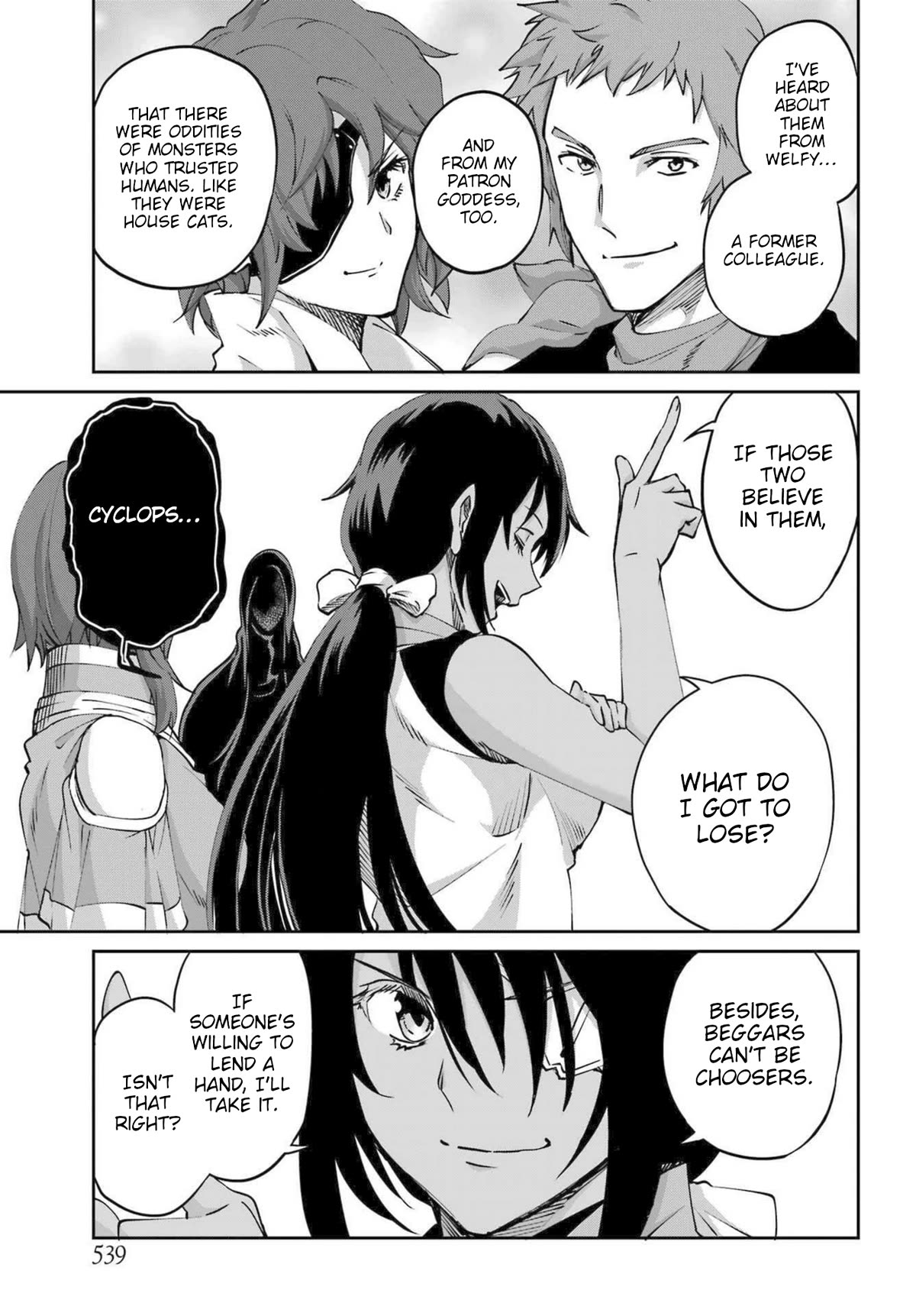 Dungeon ni Deai o Motomeru no wa Machigatte Iru Darou ka Gaiden - Sword Oratoria chapter 115 page 23