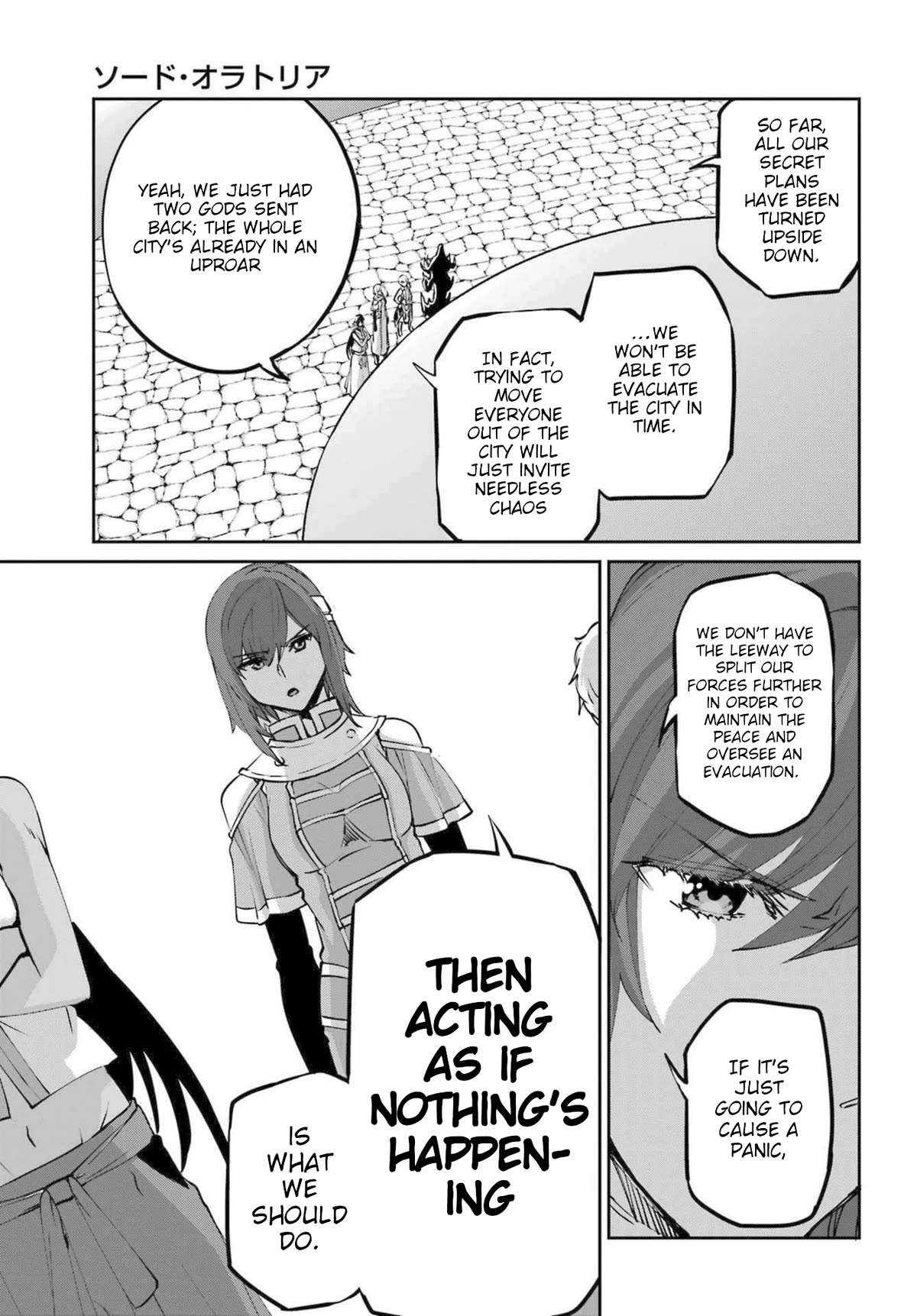 Dungeon ni Deai o Motomeru no wa Machigatte Iru Darou ka Gaiden - Sword Oratoria chapter 115 page 30