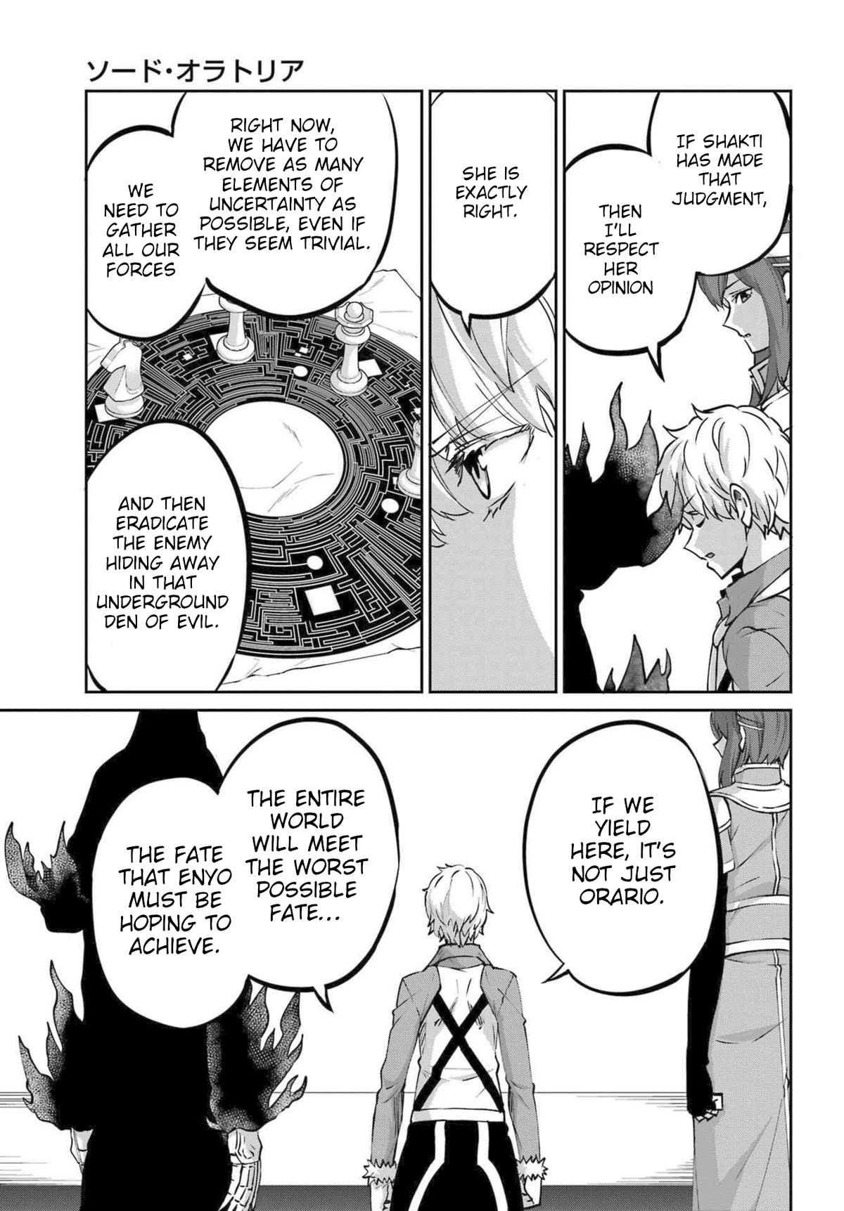 Dungeon ni Deai o Motomeru no wa Machigatte Iru Darou ka Gaiden - Sword Oratoria chapter 115 page 32