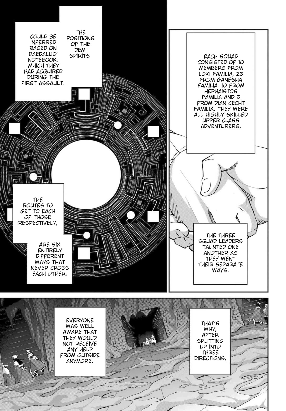 Dungeon ni Deai o Motomeru no wa Machigatte Iru Darou ka Gaiden - Sword Oratoria chapter 116 page 31