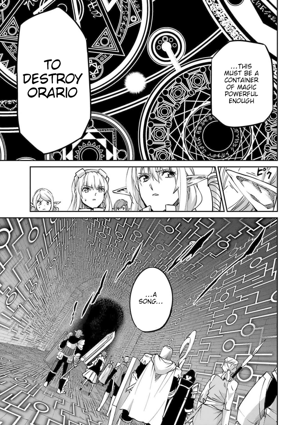 Dungeon ni Deai o Motomeru no wa Machigatte Iru Darou ka Gaiden - Sword Oratoria chapter 116 page 41