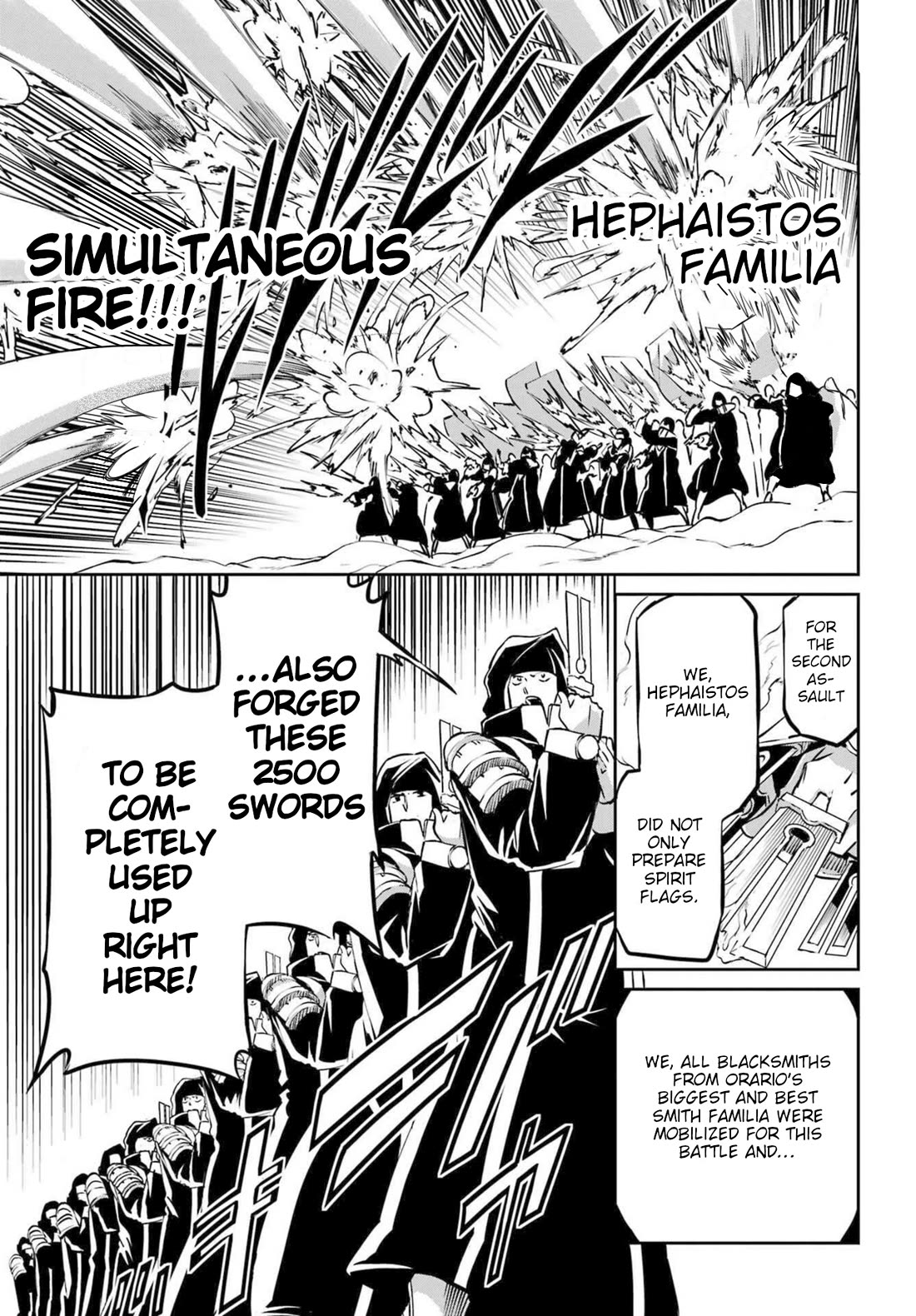 Dungeon ni Deai o Motomeru no wa Machigatte Iru Darou ka Gaiden - Sword Oratoria chapter 118 page 22