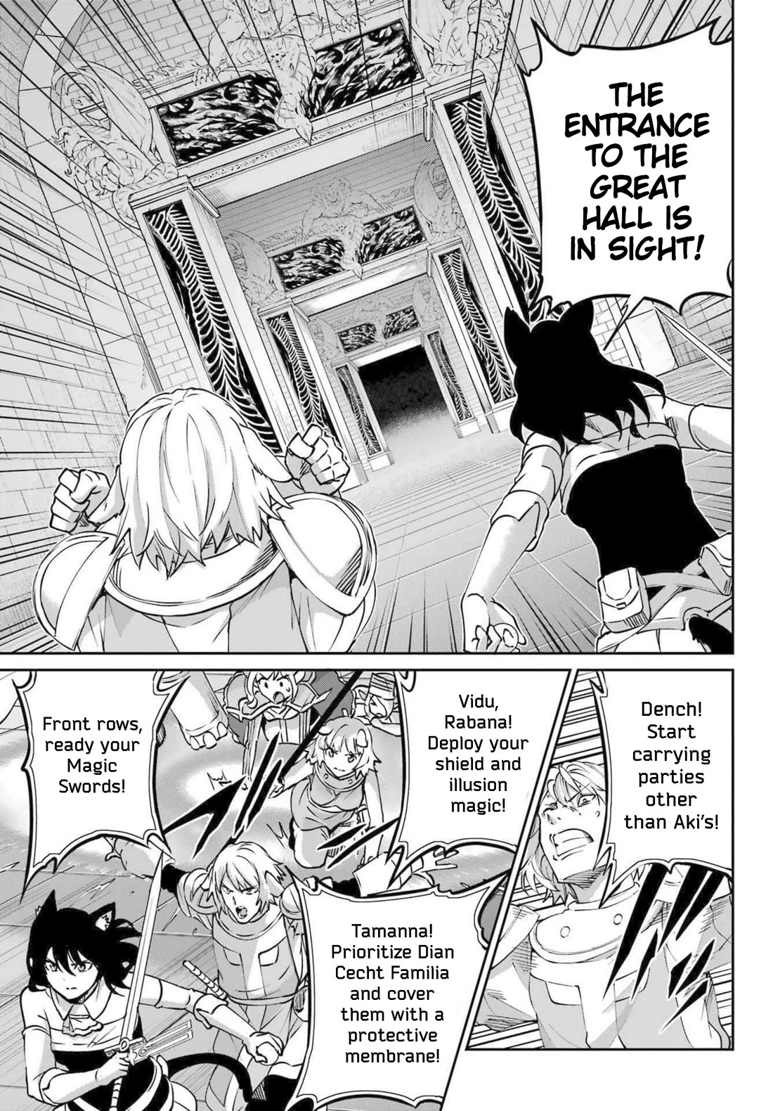 Dungeon ni Deai o Motomeru no wa Machigatte Iru Darou ka Gaiden - Sword Oratoria chapter 119 page 17