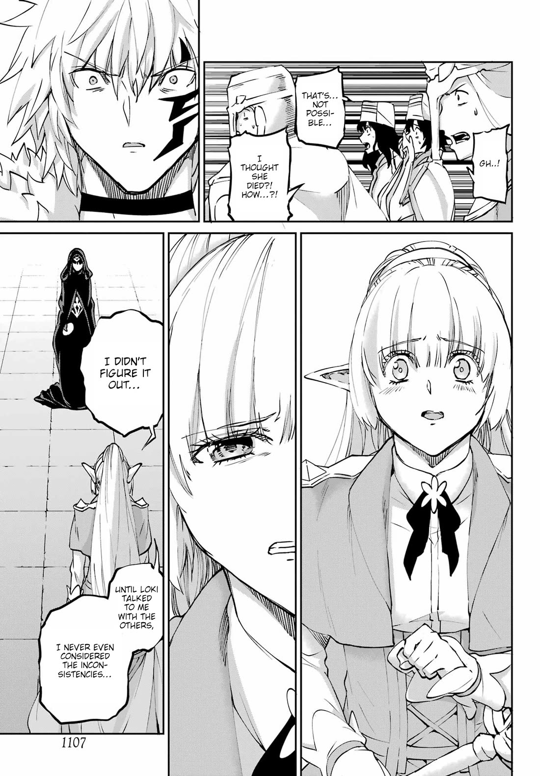 Dungeon ni Deai o Motomeru no wa Machigatte Iru Darou ka Gaiden - Sword Oratoria chapter 122 page 25