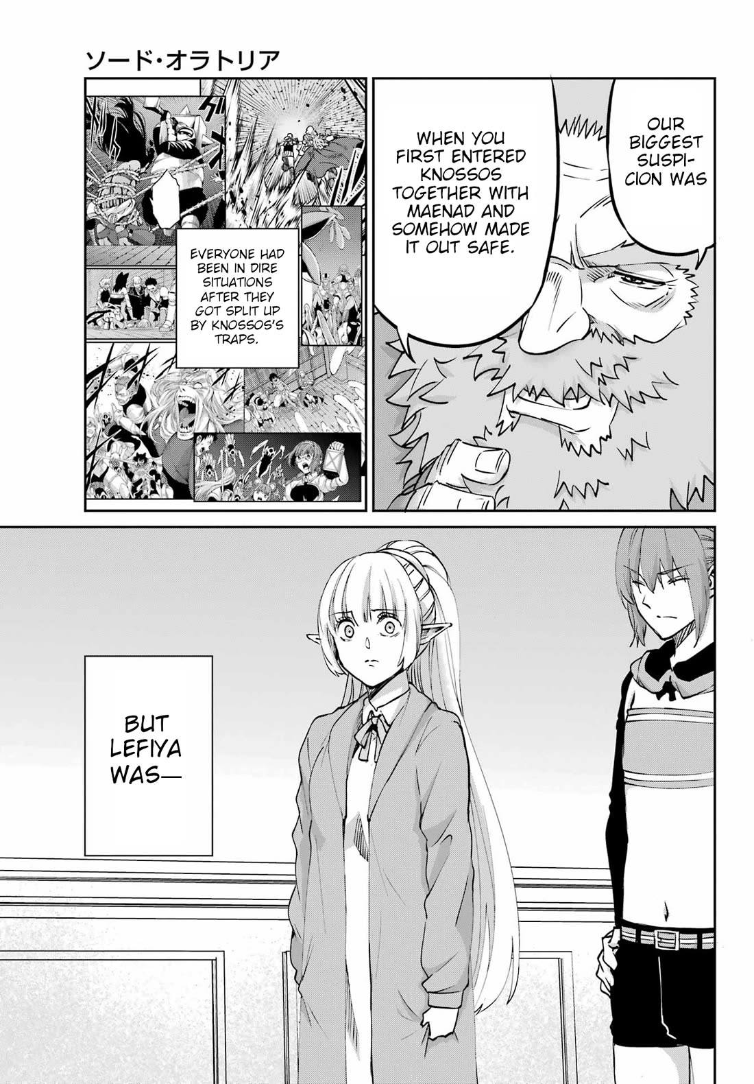 Dungeon ni Deai o Motomeru no wa Machigatte Iru Darou ka Gaiden - Sword Oratoria chapter 122 page 29