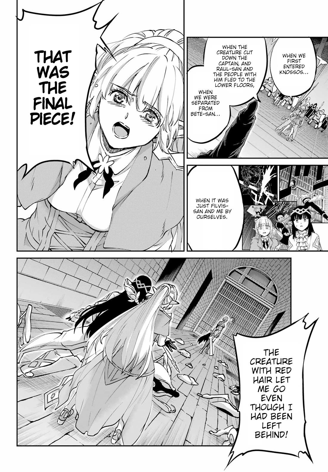 Dungeon ni Deai o Motomeru no wa Machigatte Iru Darou ka Gaiden - Sword Oratoria chapter 122 page 34