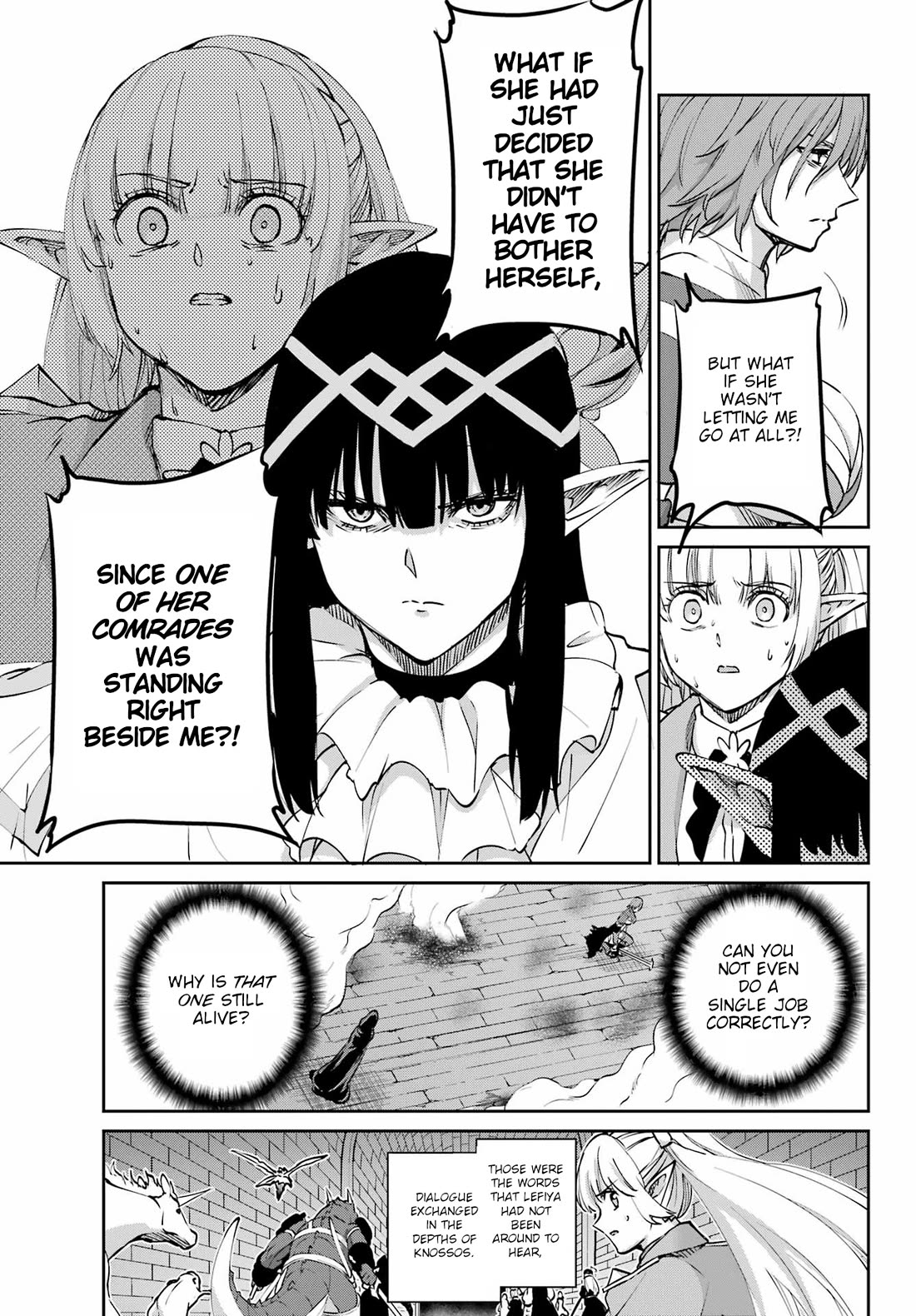 Dungeon ni Deai o Motomeru no wa Machigatte Iru Darou ka Gaiden - Sword Oratoria chapter 122 page 35