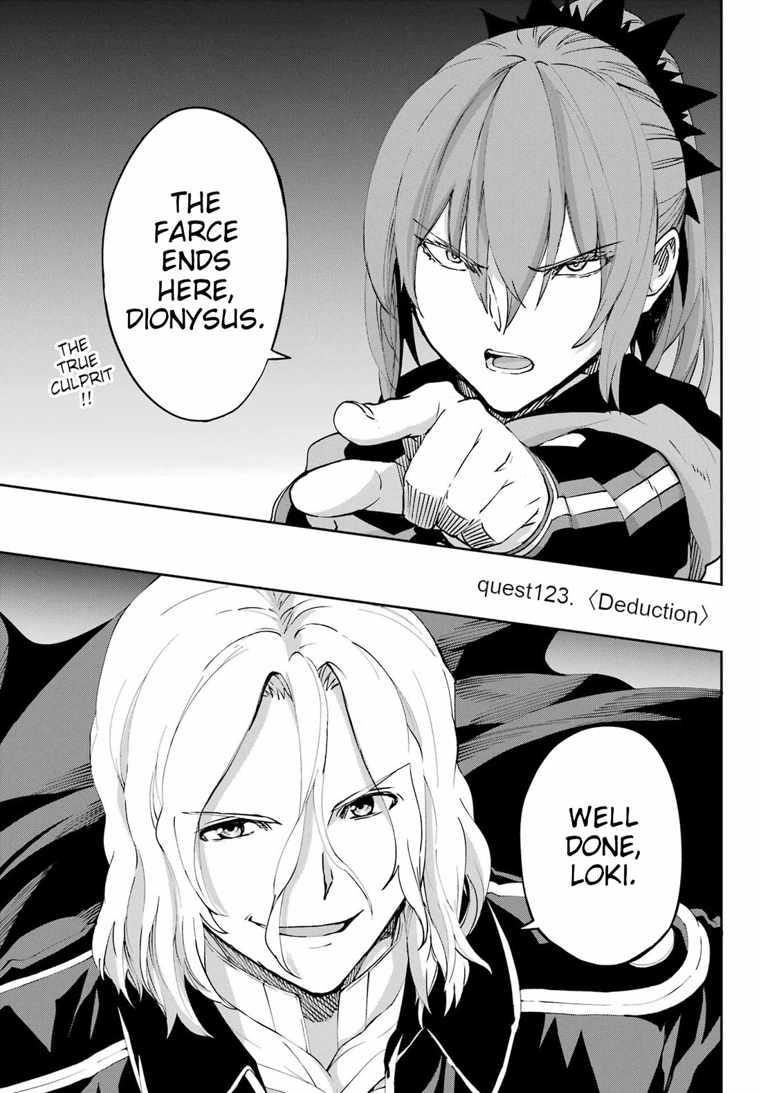 Dungeon ni Deai o Motomeru no wa Machigatte Iru Darou ka Gaiden - Sword Oratoria chapter 123 page 1