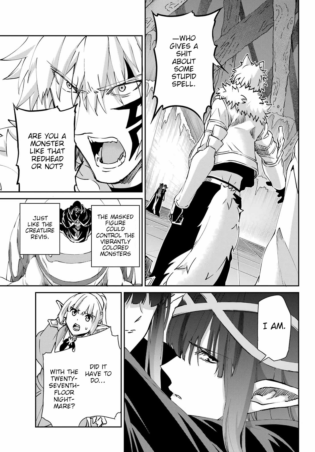 Dungeon ni Deai o Motomeru no wa Machigatte Iru Darou ka Gaiden - Sword Oratoria chapter 123 page 40