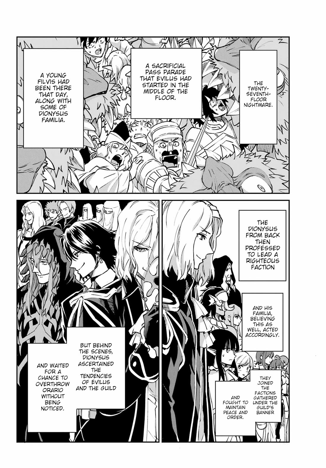 Dungeon ni Deai o Motomeru no wa Machigatte Iru Darou ka Gaiden - Sword Oratoria chapter 123 page 43