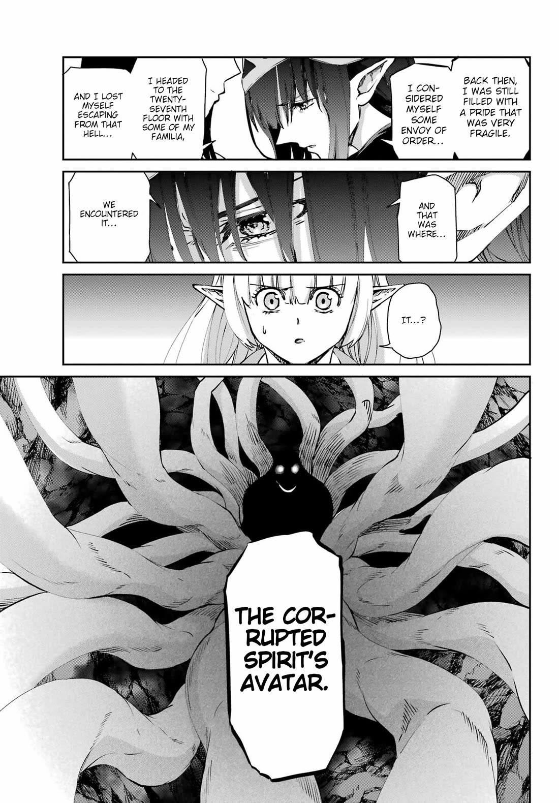 Dungeon ni Deai o Motomeru no wa Machigatte Iru Darou ka Gaiden - Sword Oratoria chapter 123 page 44