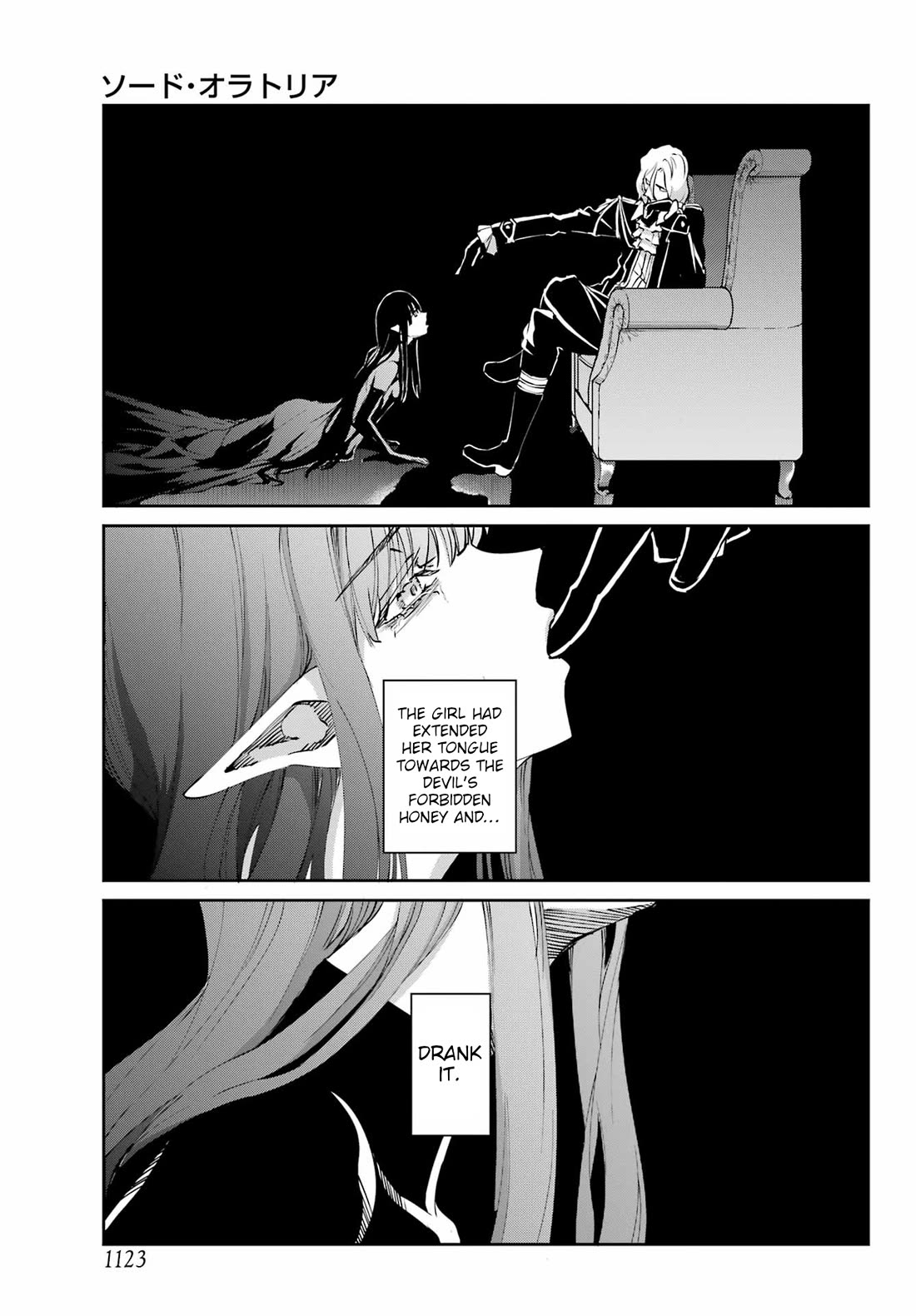 Dungeon ni Deai o Motomeru no wa Machigatte Iru Darou ka Gaiden - Sword Oratoria chapter 124 page 33