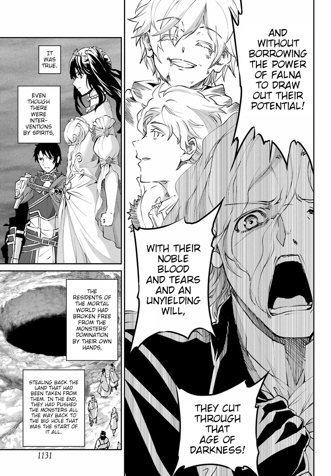 Dungeon ni Deai o Motomeru no wa Machigatte Iru Darou ka Gaiden - Sword Oratoria chapter 124 page 41