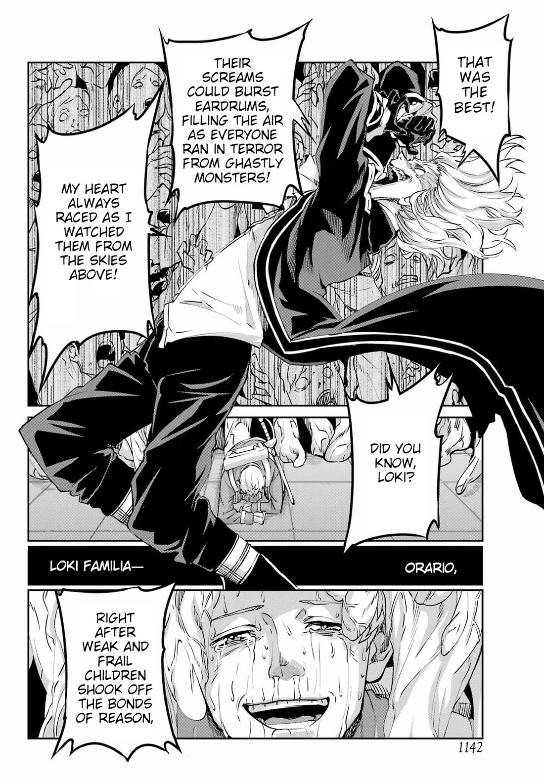 Dungeon ni Deai o Motomeru no wa Machigatte Iru Darou ka Gaiden - Sword Oratoria chapter 124 page 51