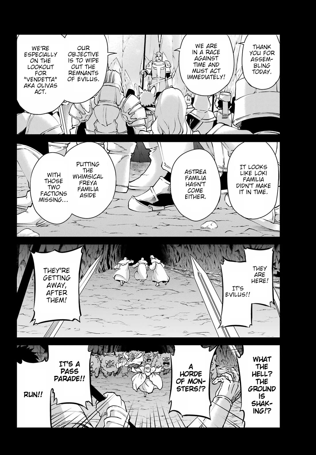 Dungeon ni Deai o Motomeru no wa Machigatte Iru Darou ka Gaiden - Sword Oratoria chapter 124 page 6