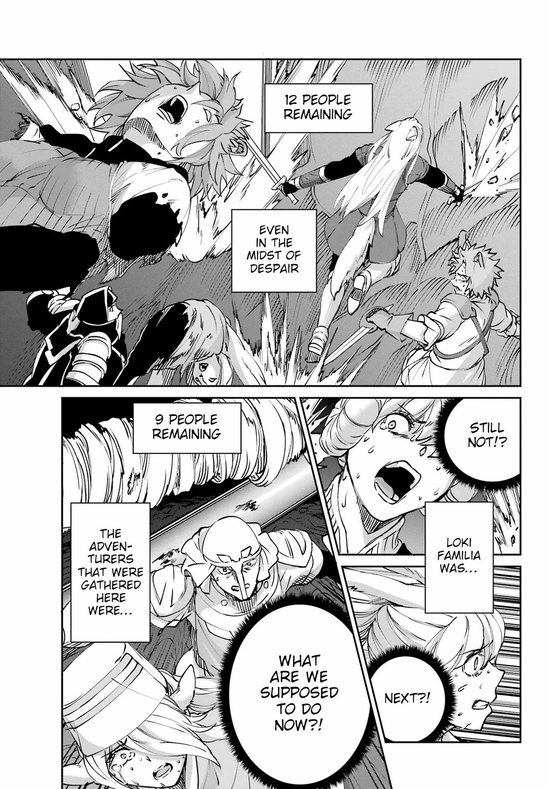 Dungeon ni Deai o Motomeru no wa Machigatte Iru Darou ka Gaiden - Sword Oratoria chapter 127 page 27