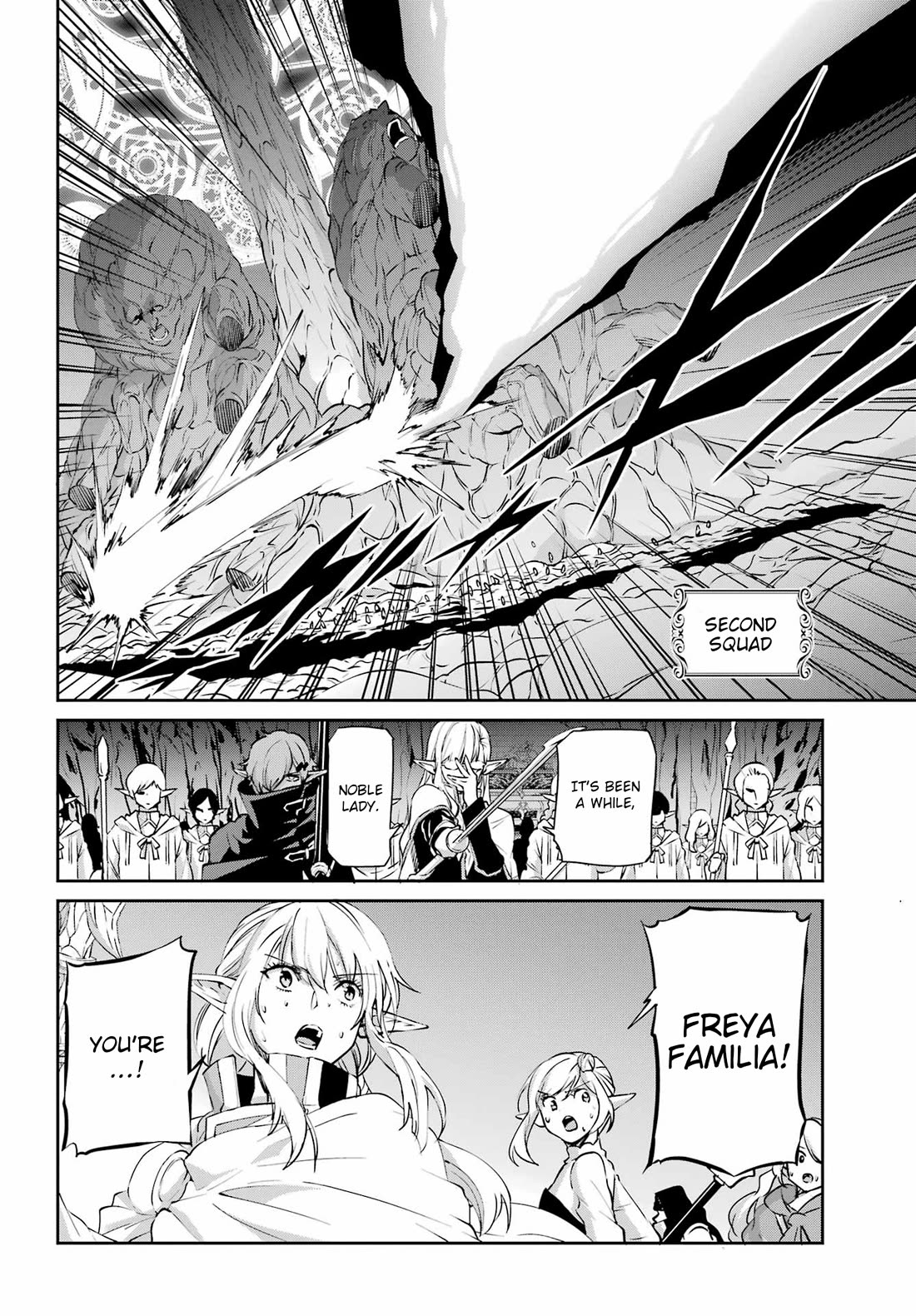 Dungeon ni Deai o Motomeru no wa Machigatte Iru Darou ka Gaiden - Sword Oratoria chapter 129 page 19