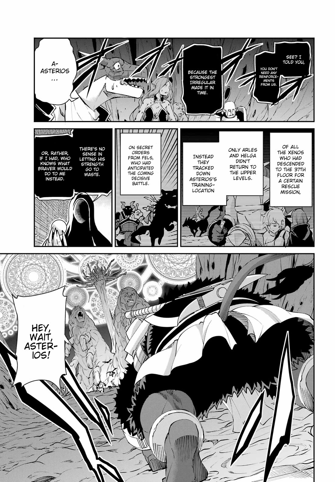 Dungeon ni Deai o Motomeru no wa Machigatte Iru Darou ka Gaiden - Sword Oratoria chapter 129 page 51