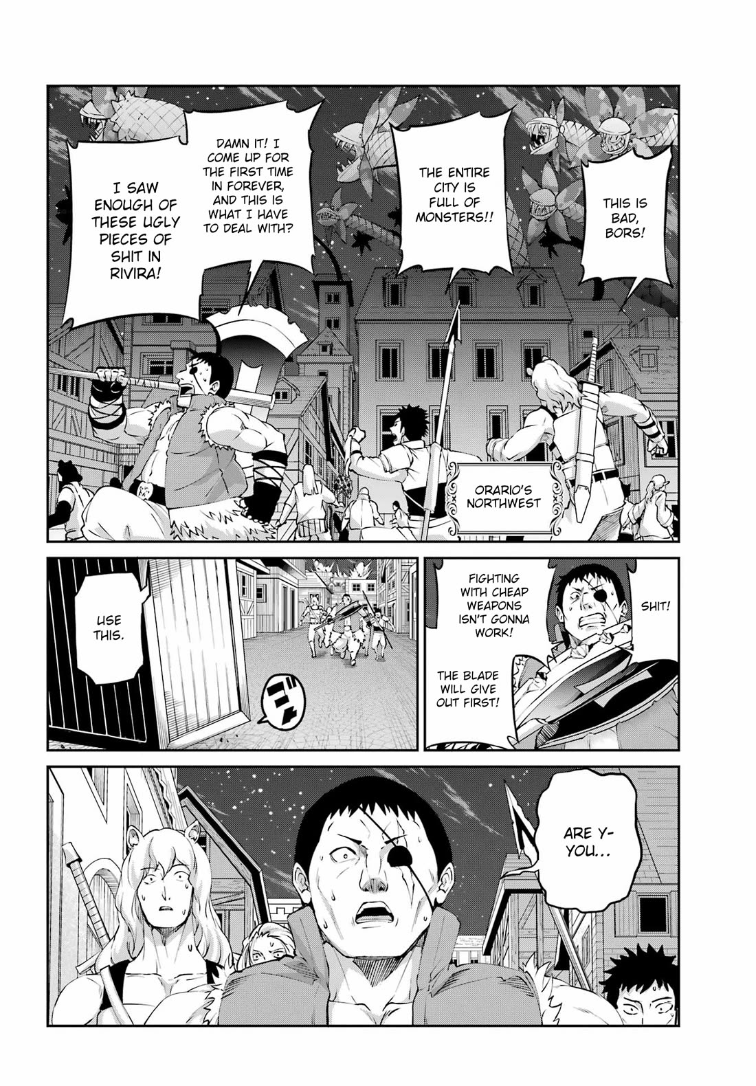 Dungeon ni Deai o Motomeru no wa Machigatte Iru Darou ka Gaiden - Sword Oratoria chapter 129 page 7