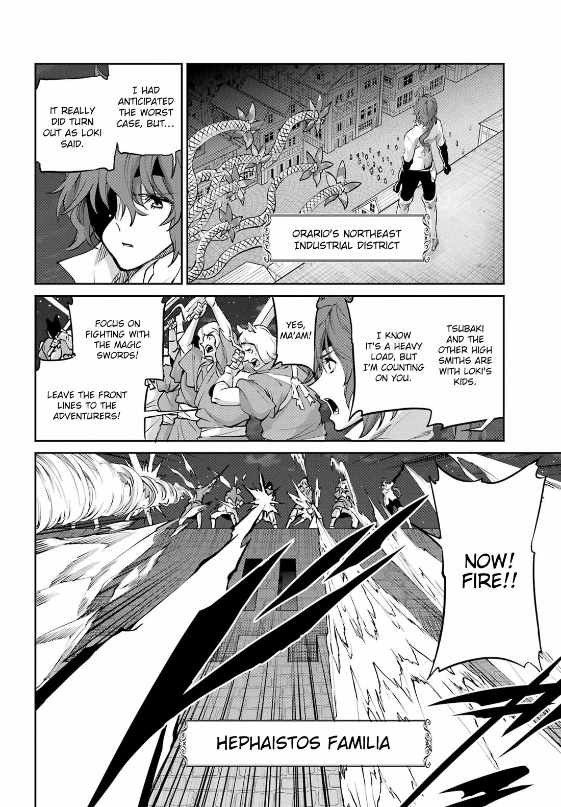 Dungeon ni Deai o Motomeru no wa Machigatte Iru Darou ka Gaiden - Sword Oratoria chapter 129 page 9