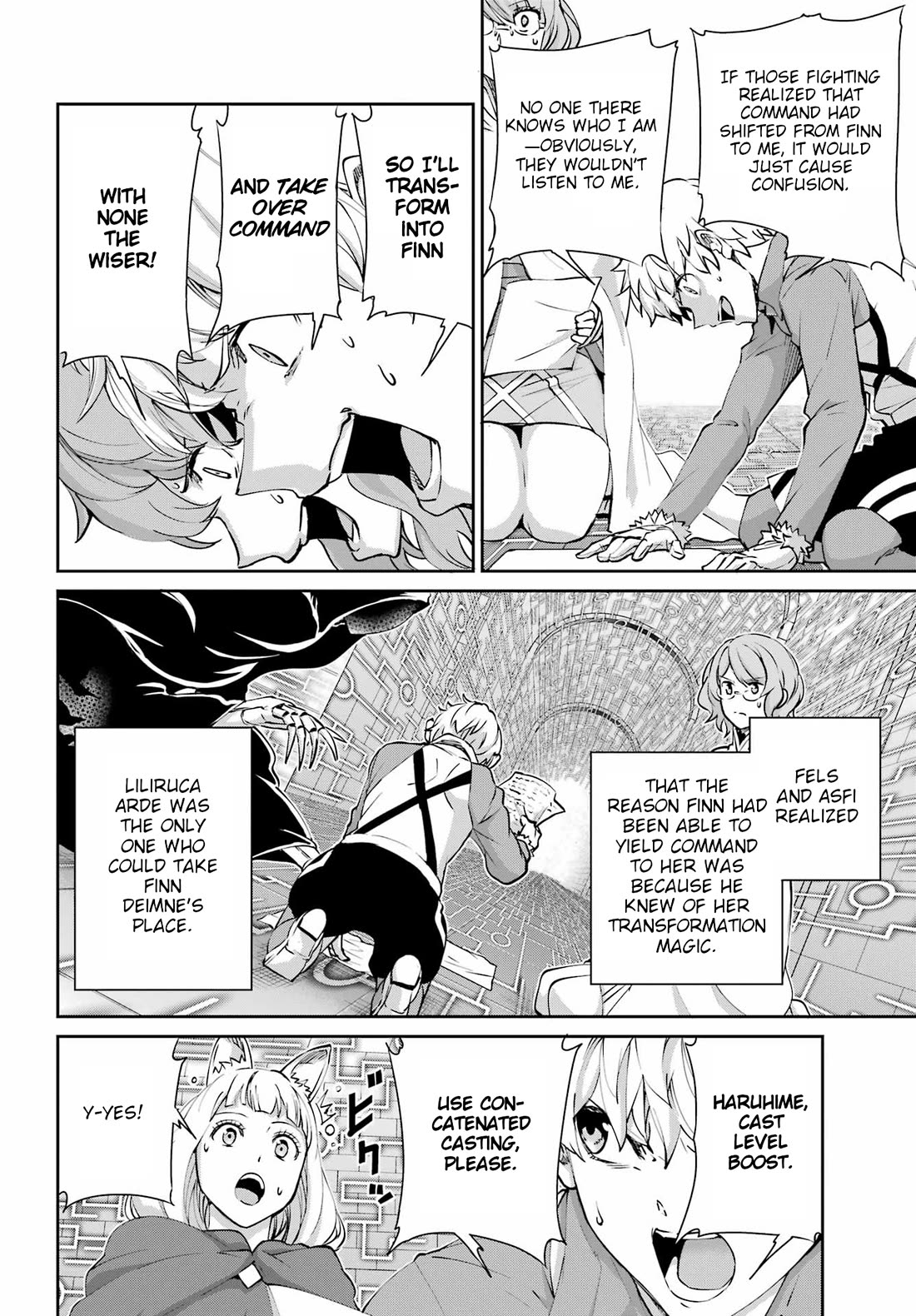 Dungeon ni Deai o Motomeru no wa Machigatte Iru Darou ka Gaiden - Sword Oratoria chapter 130 page 17