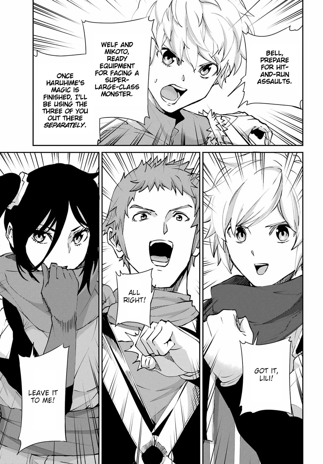 Dungeon ni Deai o Motomeru no wa Machigatte Iru Darou ka Gaiden - Sword Oratoria chapter 130 page 18