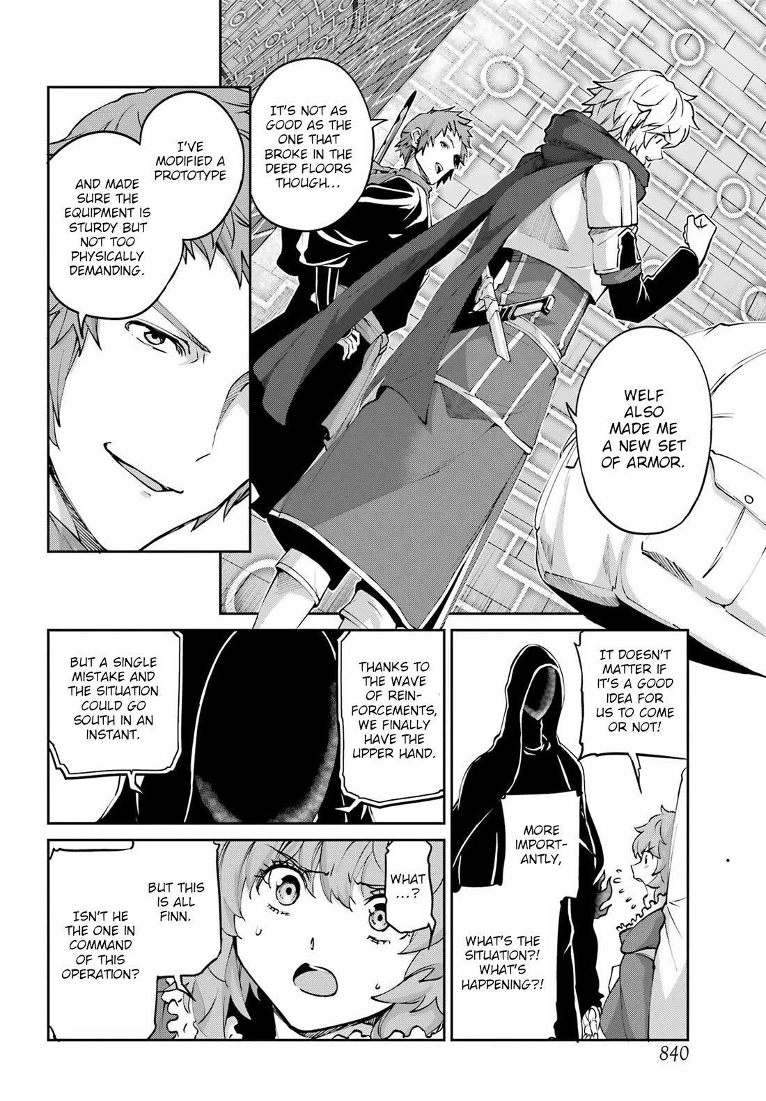 Dungeon ni Deai o Motomeru no wa Machigatte Iru Darou ka Gaiden - Sword Oratoria chapter 130 page 4