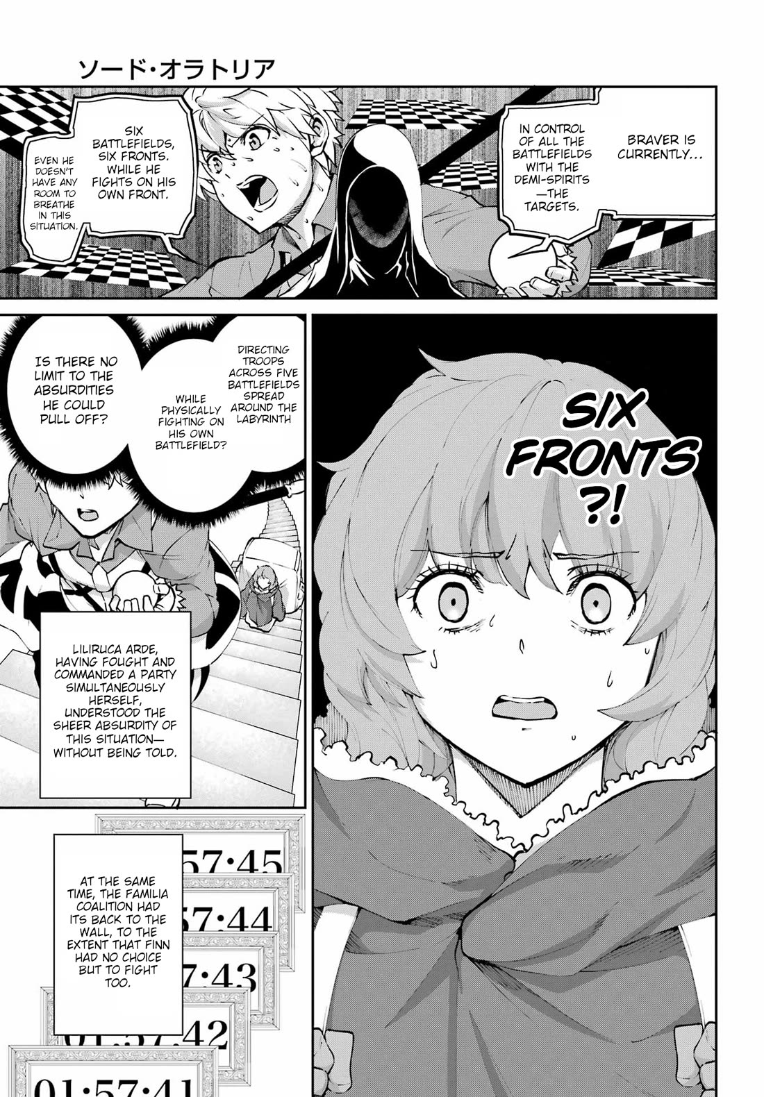 Dungeon ni Deai o Motomeru no wa Machigatte Iru Darou ka Gaiden - Sword Oratoria chapter 130 page 5