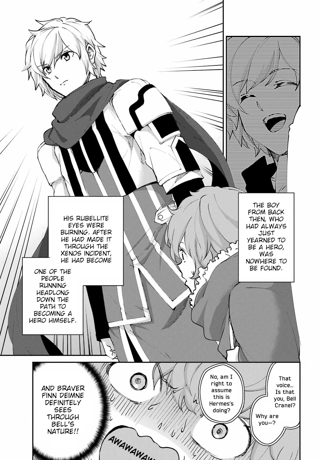 Dungeon ni Deai o Motomeru no wa Machigatte Iru Darou ka Gaiden - Sword Oratoria chapter 130 page 7