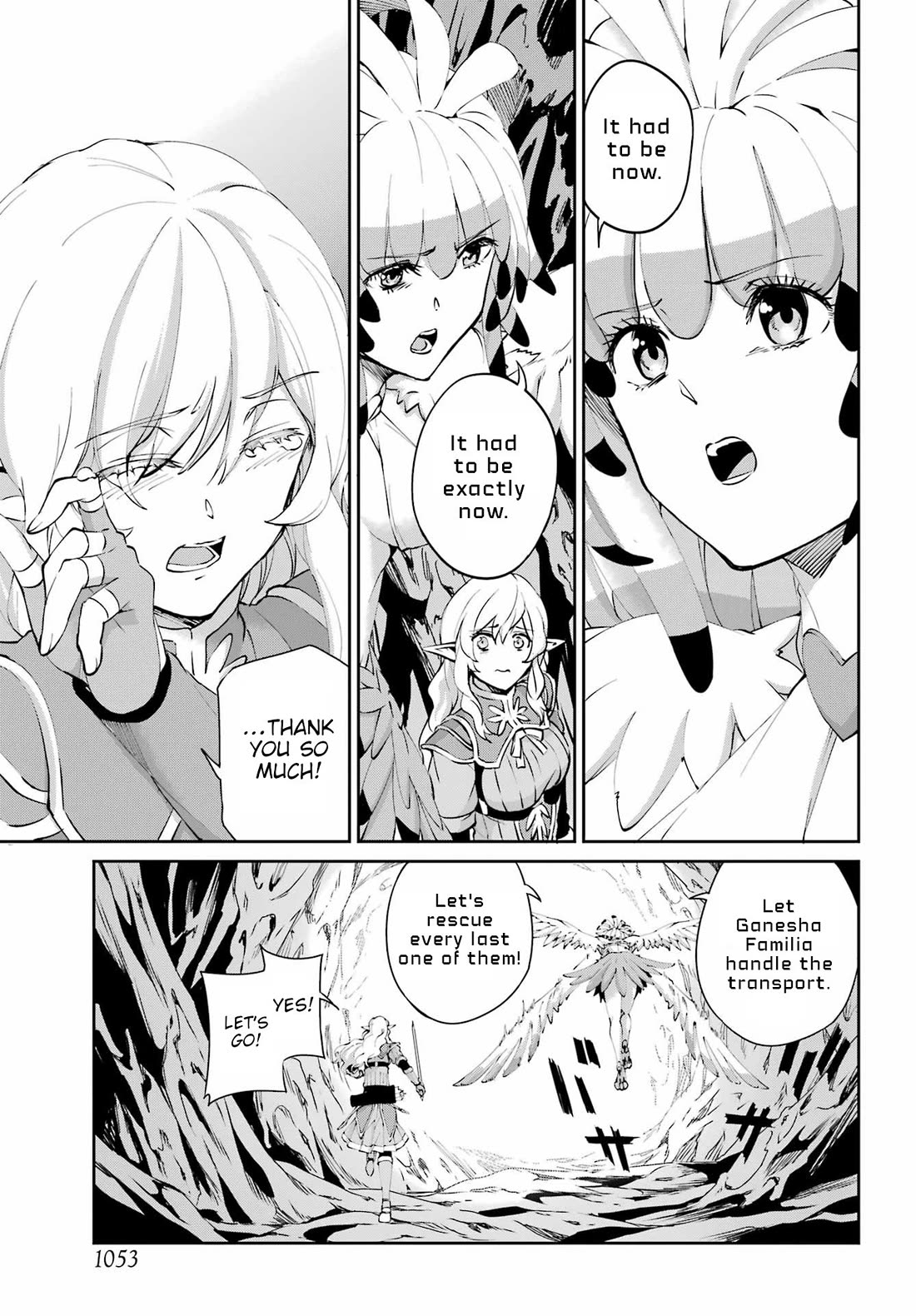 Dungeon ni Deai o Motomeru no wa Machigatte Iru Darou ka Gaiden - Sword Oratoria chapter 131 page 13