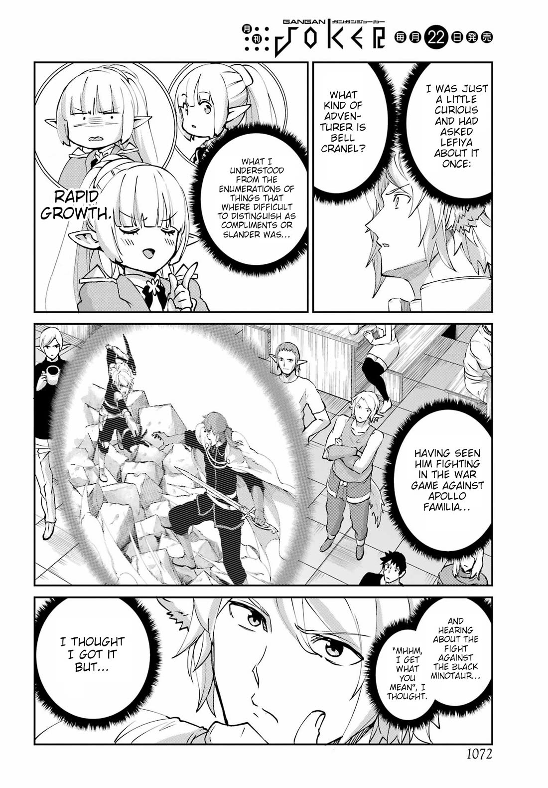 Dungeon ni Deai o Motomeru no wa Machigatte Iru Darou ka Gaiden - Sword Oratoria chapter 131 page 31