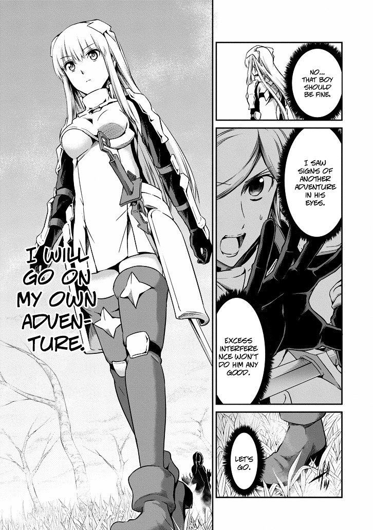Dungeon ni Deai o Motomeru no wa Machigatte Iru Darou ka Gaiden - Sword Oratoria chapter 133 page 30