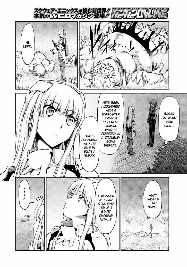 Dungeon ni Deai o Motomeru no wa Machigatte Iru Darou ka Gaiden - Sword Oratoria chapter 138 page 23
