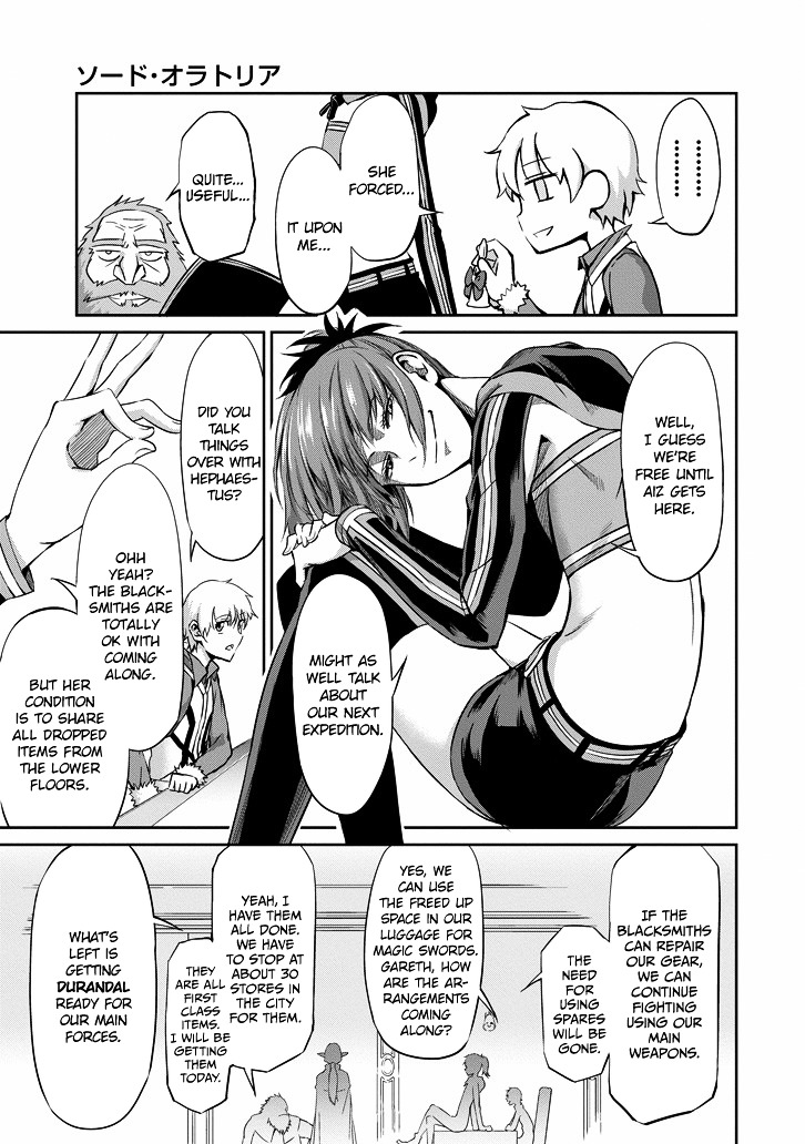 Dungeon ni Deai o Motomeru no wa Machigatte Iru Darou ka Gaiden - Sword Oratoria chapter 139 page 13