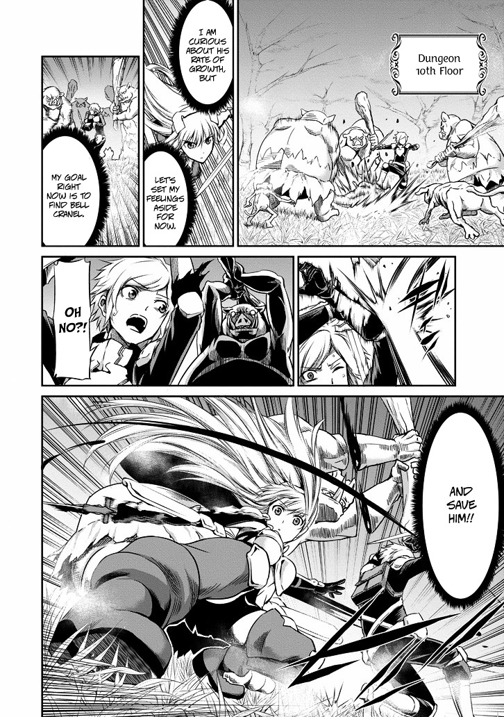 Dungeon ni Deai o Motomeru no wa Machigatte Iru Darou ka Gaiden - Sword Oratoria chapter 141 page 18