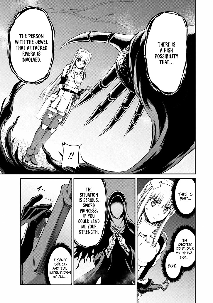 Dungeon ni Deai o Motomeru no wa Machigatte Iru Darou ka Gaiden - Sword Oratoria chapter 144 page 28