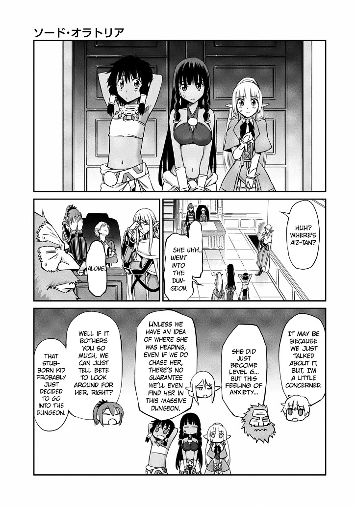 Dungeon ni Deai o Motomeru no wa Machigatte Iru Darou ka Gaiden - Sword Oratoria chapter 145 page 15