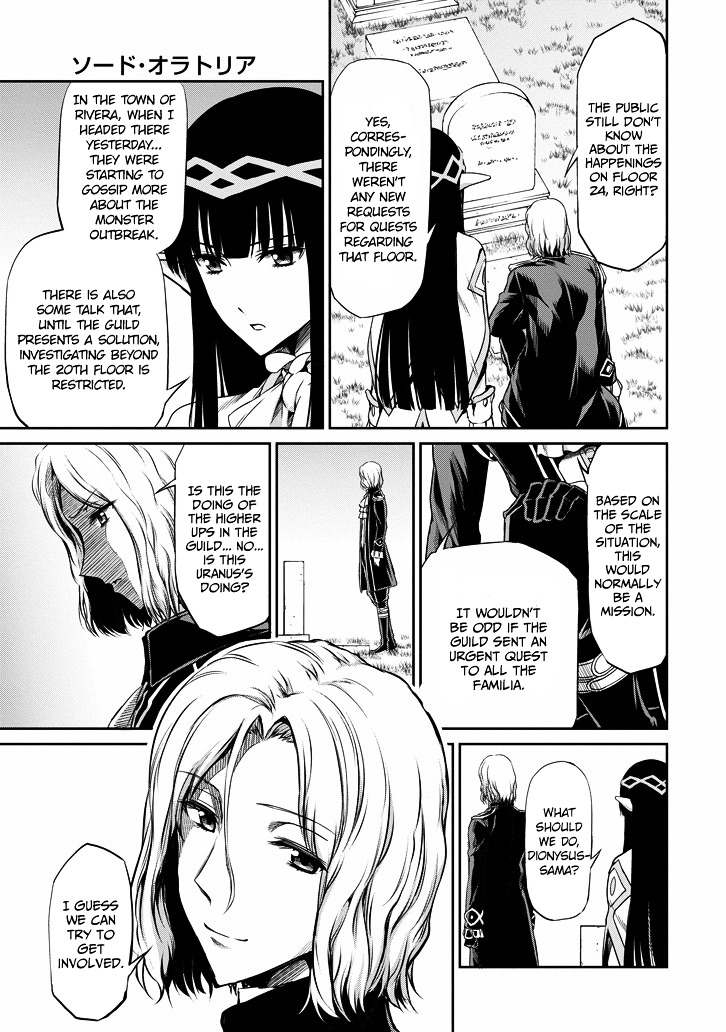 Dungeon ni Deai o Motomeru no wa Machigatte Iru Darou ka Gaiden - Sword Oratoria chapter 145 page 36