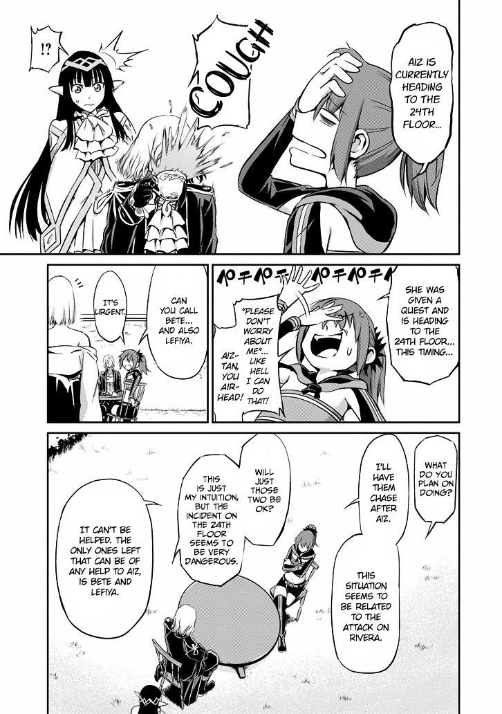 Dungeon ni Deai o Motomeru no wa Machigatte Iru Darou ka Gaiden - Sword Oratoria chapter 145 page 42