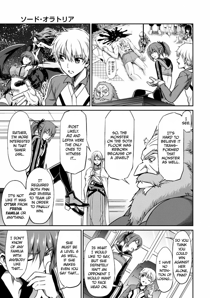 Dungeon ni Deai o Motomeru no wa Machigatte Iru Darou ka Gaiden - Sword Oratoria chapter 145 page 7