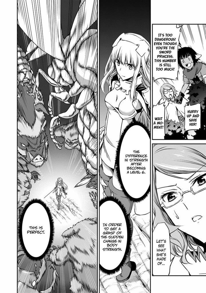 Dungeon ni Deai o Motomeru no wa Machigatte Iru Darou ka Gaiden - Sword Oratoria chapter 19 page 33