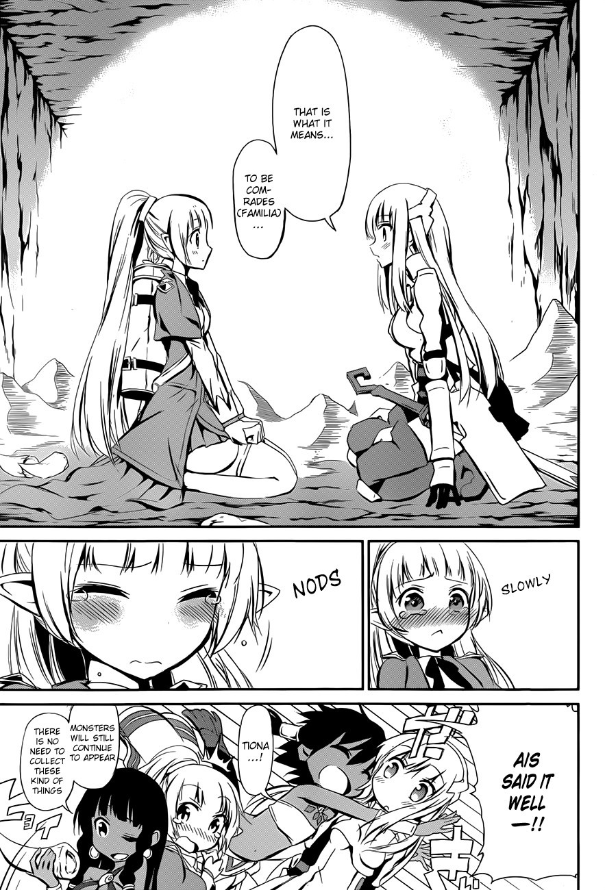 Dungeon ni Deai o Motomeru no wa Machigatte Iru Darou ka Gaiden - Sword Oratoria chapter 2 page 22