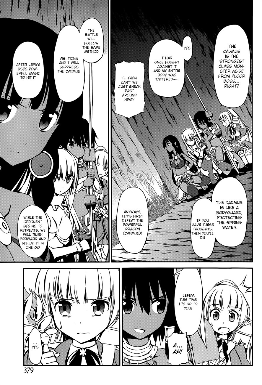 Dungeon ni Deai o Motomeru no wa Machigatte Iru Darou ka Gaiden - Sword Oratoria chapter 2 page 28