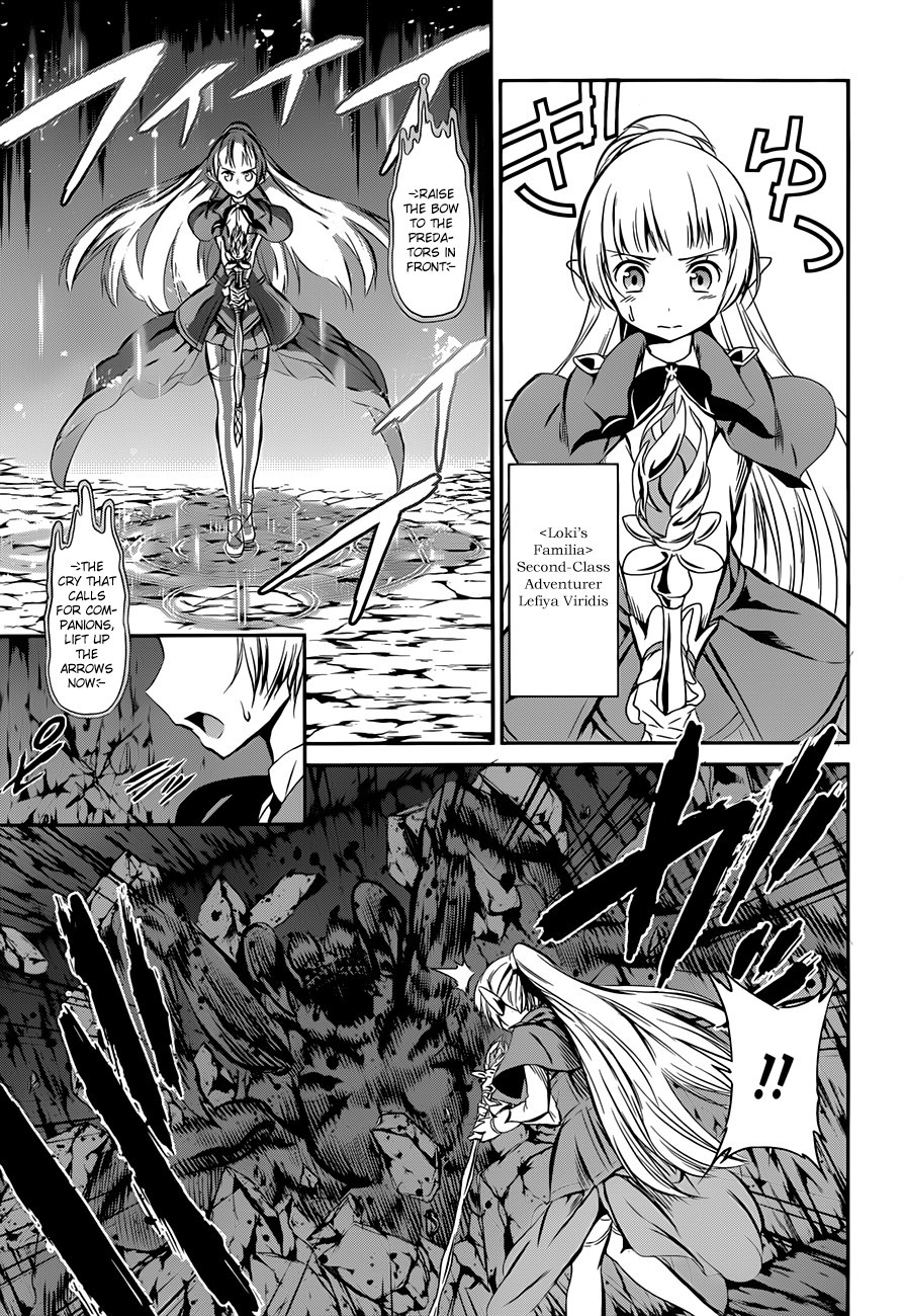 Dungeon ni Deai o Motomeru no wa Machigatte Iru Darou ka Gaiden - Sword Oratoria chapter 2 page 8