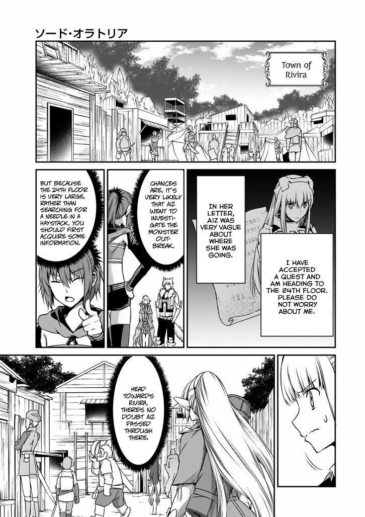 Dungeon ni Deai o Motomeru no wa Machigatte Iru Darou ka Gaiden - Sword Oratoria chapter 20 page 16