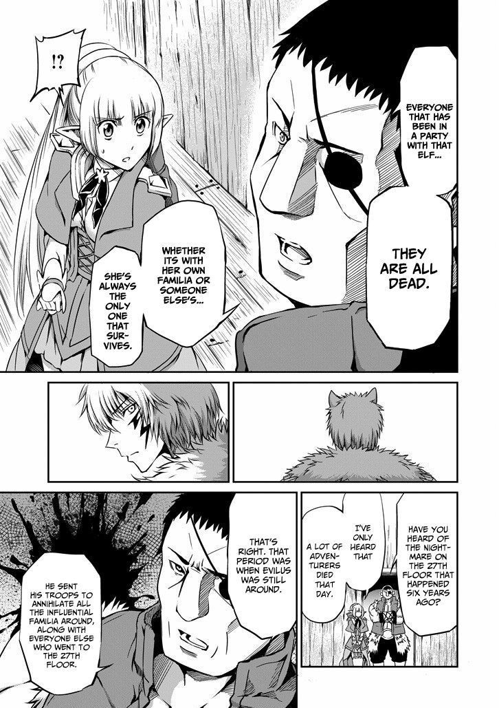 Dungeon ni Deai o Motomeru no wa Machigatte Iru Darou ka Gaiden - Sword Oratoria chapter 20 page 28