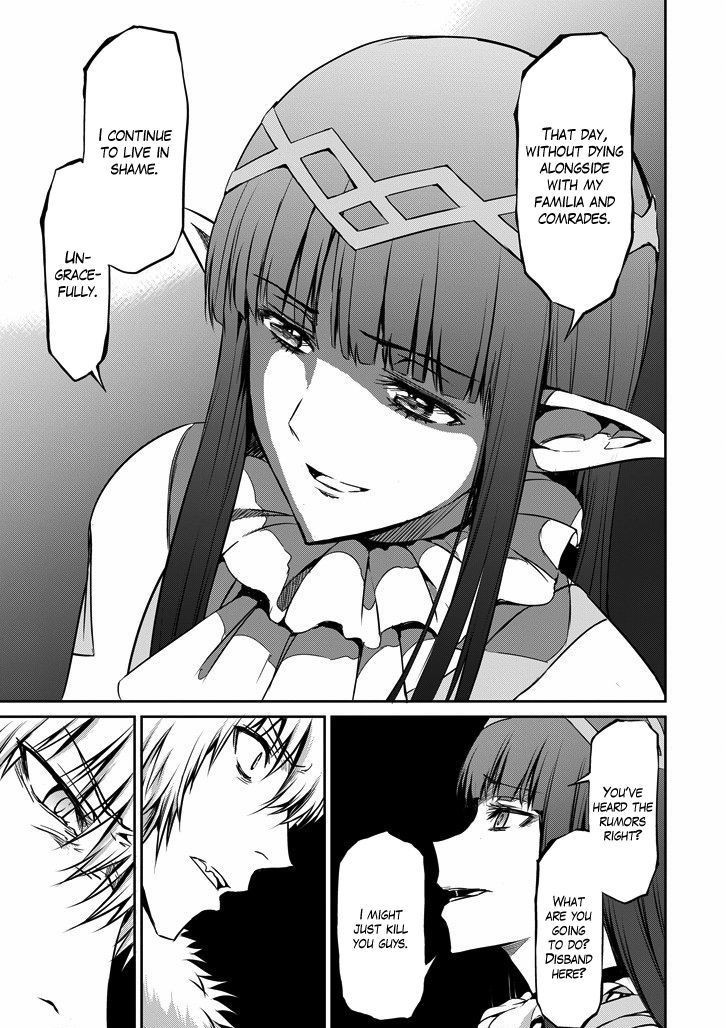 Dungeon ni Deai o Motomeru no wa Machigatte Iru Darou ka Gaiden - Sword Oratoria chapter 20 page 36